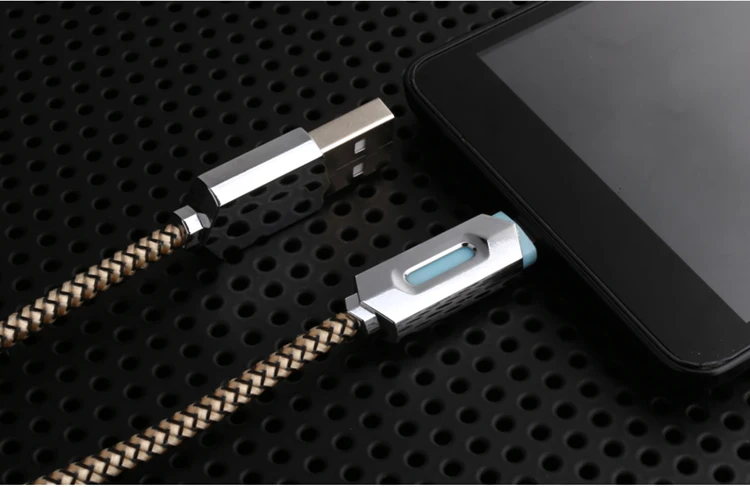 2A Smart IC Led usb cable charging cable for ios/android/type C - ANKUX.COM