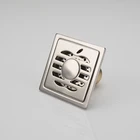 Copper shower floor drain bathroom toilet rain water drain