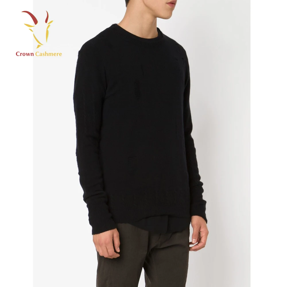 new mens cotton sweater crewneck cashmere jumpers pullovers