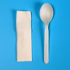 Disposable biodegradable spoon tableware cutlery