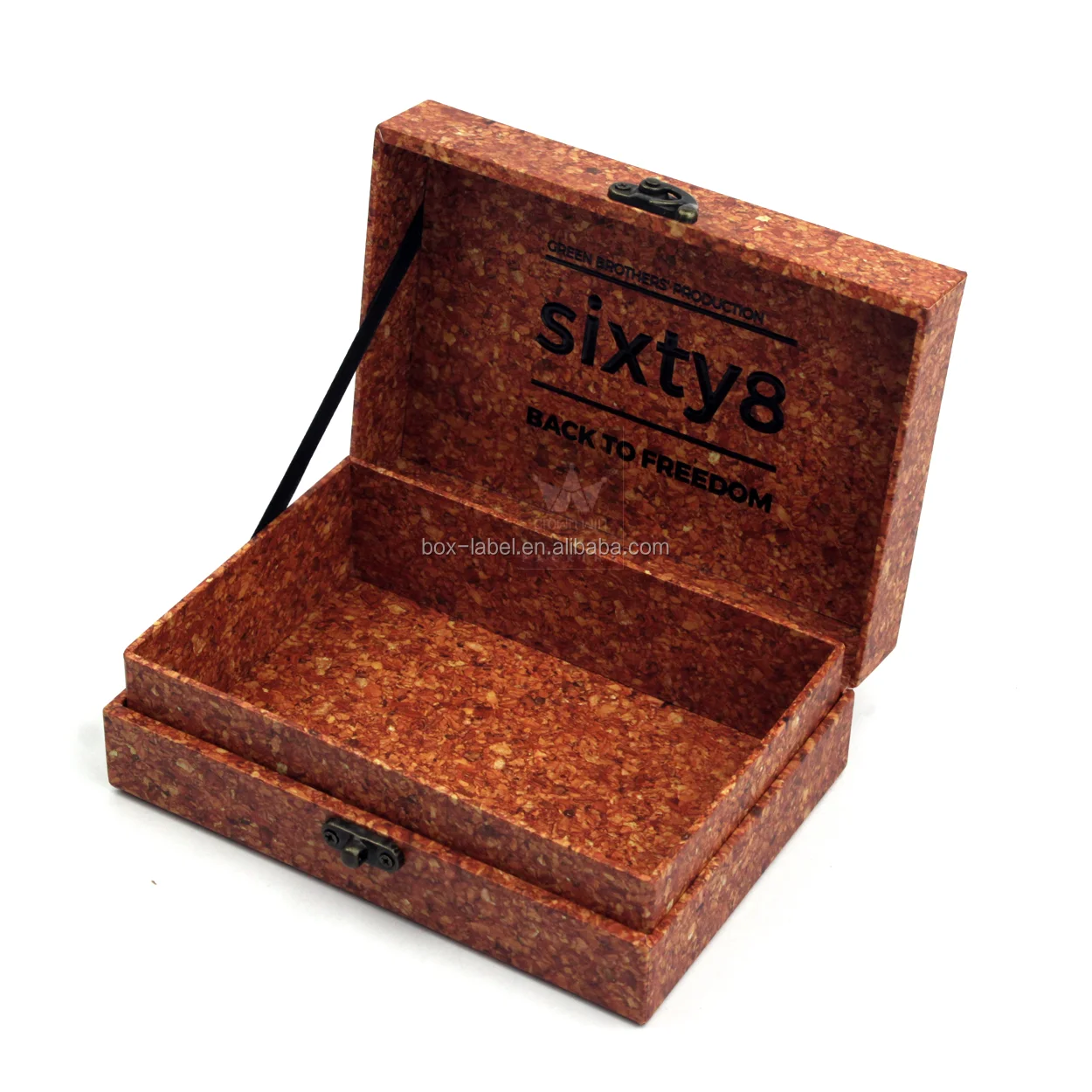 2018 best sale luxury special paper wooden flip craft gift box