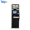 TPS717 Hotel check in/out selfservice payment kiosk with passport RFID scanner