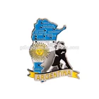Argentina Travelling Souvenir Fridge Magnet Argentina Flag, Dancers, Map Shaped Fridge Magnets World Cities