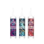 Non-staining Window Door Acrylic Liquid Latex Caulk Silicone Sealant