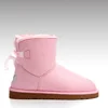 Cheap warm winter OEM suede leather high heel flat faux fur women ladies ankle boots