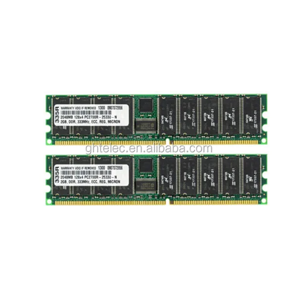 2x2GB 371049-B21 4GB PC2700 Memory for HP ProLiant