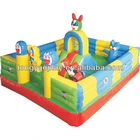 Animals indoor inflatable jumping castle for kids amusement park