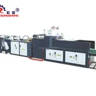 Full Auto Punch Super High Speed Plastic w-cut t-shirt Bag Making Machines Manufacturing