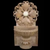 Professional big flower marble wall fountain decor home for party