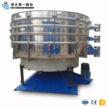 China tumbler swing vibratory sieving machine plastic powder separator sifter