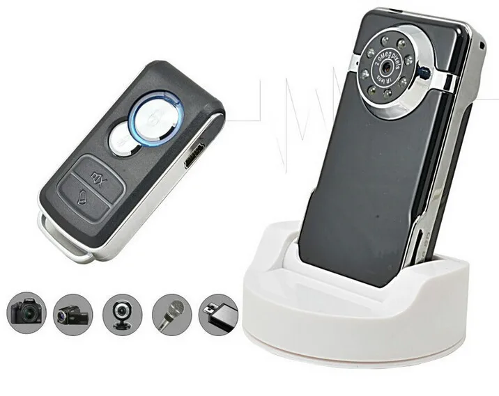 Mini DV F16 mini DVR Remote Control MINI Sport Camera Night Vision Sound Control Motion Detection Web Camera DVR