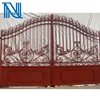 Top-selling modern hand forged iron driveway gates
