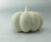 Realistic Halloween decoration resin pumpkin with fluff on surface