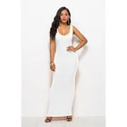 2019 New Women Autumn Wholesale Plus Size Prom Ladies Solid Cotton Color Fashion Sexy Maxi Dress