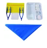 Disposable sterile medical basic dressing set with dressing tray