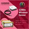 Max. 1200m wireless distance and Waterproof Temperature Sensor for food chain