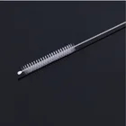 2019 Factory Wholesale Stainless Steel Rotating Brushes to Clean Straws