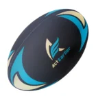 ActEarlier Sports Goods Team Training Custom Design Promotional mini rugby balls blue white black