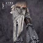 Handmade Tribal Belly Dancing Long Tassels Hip Scarf