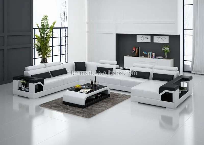 new model living room leather sofa G8010