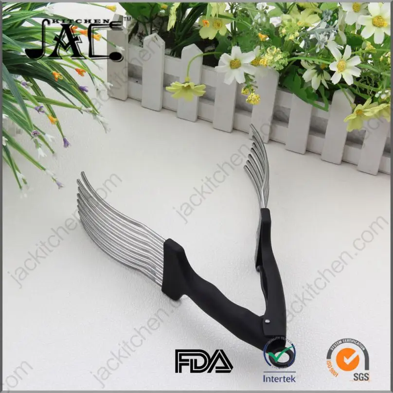 Multifunctionalpp Blue Color Food Tongs Salad Tongs