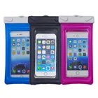 hot selling ipx8 clear plastic waterproof mobile phone pouch for smart phone iphone 6