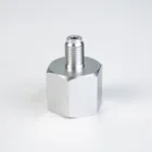 Co2 Adapter for Mini Gas Regulator Home brew Beer Corny Kegging Female TR 21*4 to Male 3/8-24UNF