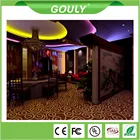 High efficient 190lm/w ul led strip solar powered waterproof lights sk6812 rgbw