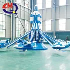Fun equipment limeiqi attraction entertainment 12arms plane ride