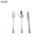 Restaurant stainless steel fork and knife cutlery set flatware