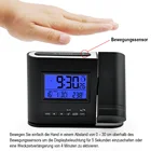 Radio IC305-1 Digital RCC Projection Alarm Clock Radio With Big LCD Display