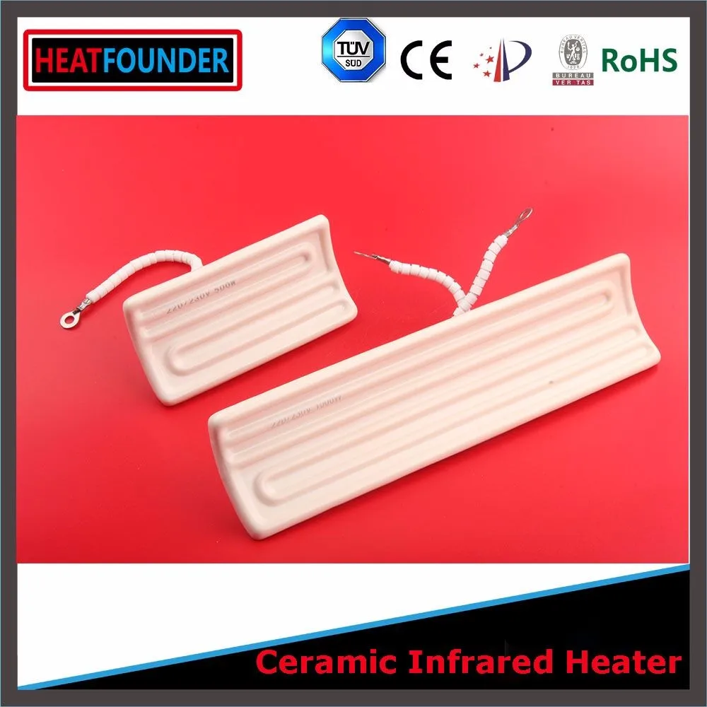 245x60mm K Thermocouple Infrared Ceramic Heater Plate Buy Bulk Ceramic Plates,Personalized