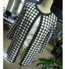 Top Suppliers of Women Clothes Black and White Plaid Women Dresses Long Skirt and Blouse