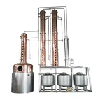 500 gallons steam fired gin stills with reflux columns, vodka distillation equipment