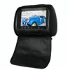7'' headrest monitor for car Black HD 7 inch cloth pillow bag with tv tuner