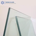 4 Estate Building Glass High Quality 4 0.38 4mm Green Laminated Glass In Real Estate Building