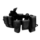 Multi function braid slimming tactical military belt