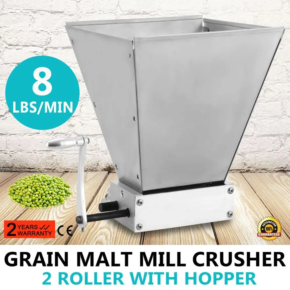 vertical roller mill new 2 rollers malt mill,grain mill