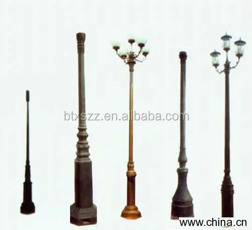 Decorative Light Poles casting iron lamp poles,outdoor decorative light post,street used Decorative Light Poles casting iron lamp poles,outdoor decorative light post,street used