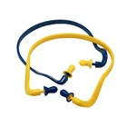 Best headbanded Shape pure silicone earplugs, earplugs factory price, banded earplug