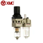 XMC AC2010-02 G1/4'' Pneumatic Air Service Unit FRL Air Filter Regulator and Lubricator