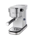 2019 new product stainless steel housing volumetric control preset 1 and 2 cup home espresso maker machine