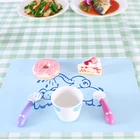 D-home classic custom size natural silicone tablemats placemat for kids
