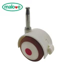 low-noise cheap pvc office chair medical bed industrial caster wheel