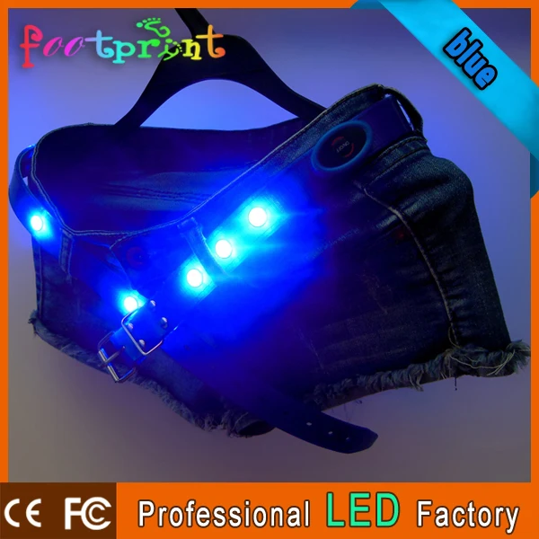 2017 new led promotional gift fashion women belt