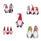 GOP Store Nordic Handmade Swedish Tomte Hug Swedish Christmas Elves Home Ornaments Holiday Decoration