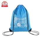 OEM Nylon Dust Proof Drawstring Shoe Bag Gymsack Sport Shopping bags
