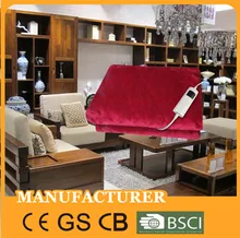 220V-240V Rapid Heating Six Setting Temperature Heated Throw