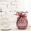 Wholesale Cheap Christmas Murano Blown Flower Color Art Glass Vase For Home Decoration