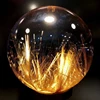 Wholesale natural gold rutilated quartz crystal ball/spheres for home decoration